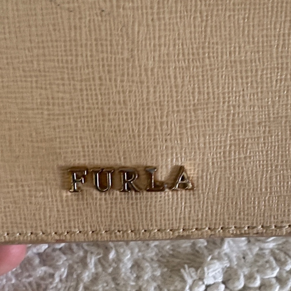 Furla Beige Leather Wallet